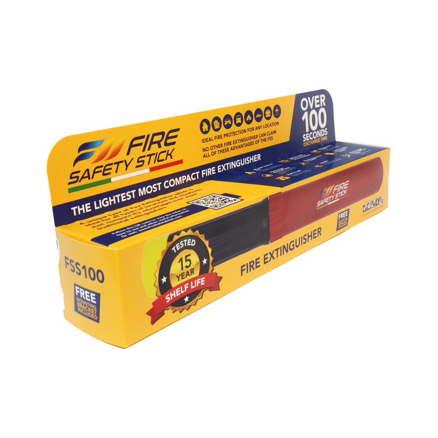 Fire Safety Stick 100 Second Discharge Basic Pack